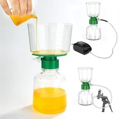250mL Bottle Top Vacuum Filter Units 0.22um Pore Size PES Membrane