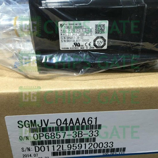 1PCS NEW IN BOX Yaskawa servo motor SGMJV-04AAA61 Fast Ship