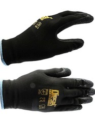 12 Pair Diesel Safety Gloves Latex or Nitrile Coated Grip Cut Resistant Gloves