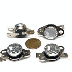 4 Pieces N/C 40ºC 104ºF normally closed Thermal Thermostat switch KSD301 C26