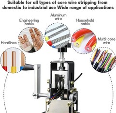 Automatic Machine, Pelador de Cable Electrico, Drill Powered, Wire Stripper M…