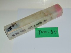 NEW 7/8” End Mill HSS TiN 4F Sq End 7/8″x 3-5/8″LOC x 7/8 x 5-3/4 new old stock