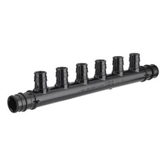 2 PCS EFIELD 6 Ports Open Pex-A Expansion Poly Manifold 3/4 Trunk, 1/2″ Ports
