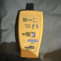 Fieldpiece ARH4 Sling Psychrometer Head HVAC Meter Wet Temp Dry Bulb Dew Point