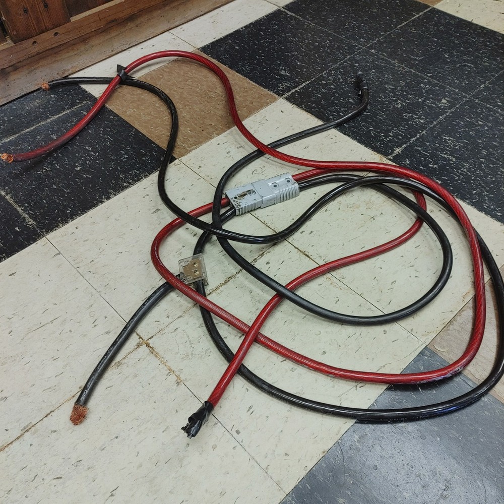 13 Ft – 1/0 AWG Gauge Audio Wiring Battery Cable Anderson SB175 Quick Disconnect