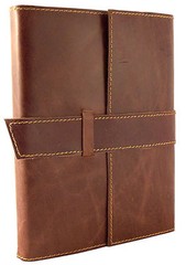 Leather Travel Journal Refillable Notebook Sketchbook Diary Men Women Kids Gift