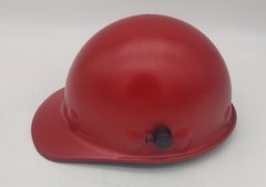New Old Stock Fibre-Metal Roughneck P-2QRW Red Hard Hat Type 1 Class C Made USA