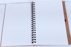 10 Pack Hardcover EcoSmart 70-Page Spiral Notebooks with Pens 5×7 Unruled Red