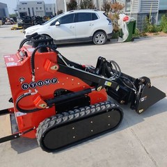 NEW Mini Skid Steer Loader Attachments STOMP Skid Steer TYPHON 4 in One Bucket
