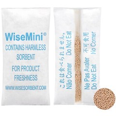 2 Gram Molecular Sieve Packets, 100 Pack Tyvek Dessicant Packets Food Grade