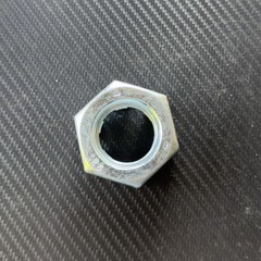 10 PCS 1-1/4”-7 UNC Slotted Hex Nuts Zinc Plated Grade 5 Steel