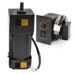 AC Gear Motor Electric Motor & Variable Speed Controller 250W 5K 110V 270RPM
