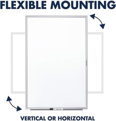 36 X 24 inches Magnetic Dry Erase Board with Aluminum Frame, Whiteboard