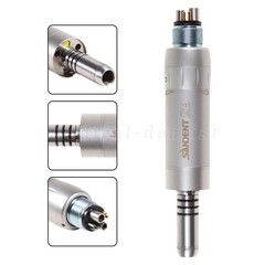 SANDENT Dental Low Speed Air Motor 6Holes Fiber Optic LED Inner Water Channel MX
