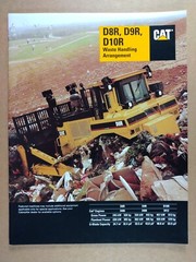 1990s Caterpillar CAT Heavy Equipment 20 BROCHURE LOT
