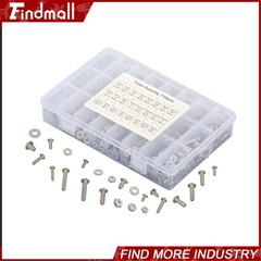 710Pcs Machine Screw Assortment Assorted Nuts Bolts and Flat Washers Kit