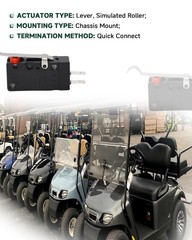 Forward Reverse Limit Microswitch 72736G01 EZ GO Gas Electric Golf Cart 2003
