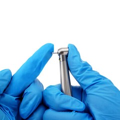 10Pcs eLabPal Dental (LED E-generator) High Speed Handpiece 4 Hole for NSK Style