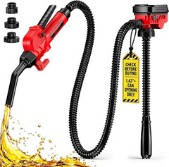 Fuel Transfer Pump for Milwaukee M18 Batteries, Cordless 3.7 GPM Flow | Gas Can