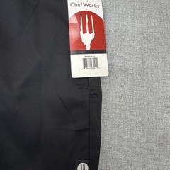 Chef Works Lightweight Slim Pants Men’s Size Large (Actual Fits 32×32) Black NWT