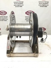 Hannay Reels P56AN238 12V DC Hydraulic Hose Reel w/Electric Rewind 634403