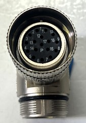 Amphenol Sine Systems MA1EAP1700 17 position 90 rotatable plug threaded P-type