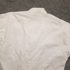 Edwards Unisex Adult Chef Coat Jacket Large White Foster Farms Double Breasted *
