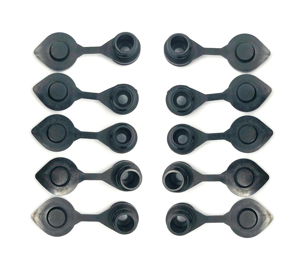 10 Black Fuel Gas Can Jug Air Vent Cap Blitz Wedco Scepter Essence Midwest Eagle