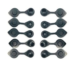 10 Black Fuel Gas Can Jug Air Vent Cap Blitz Wedco Scepter Essence Midwest Eagle