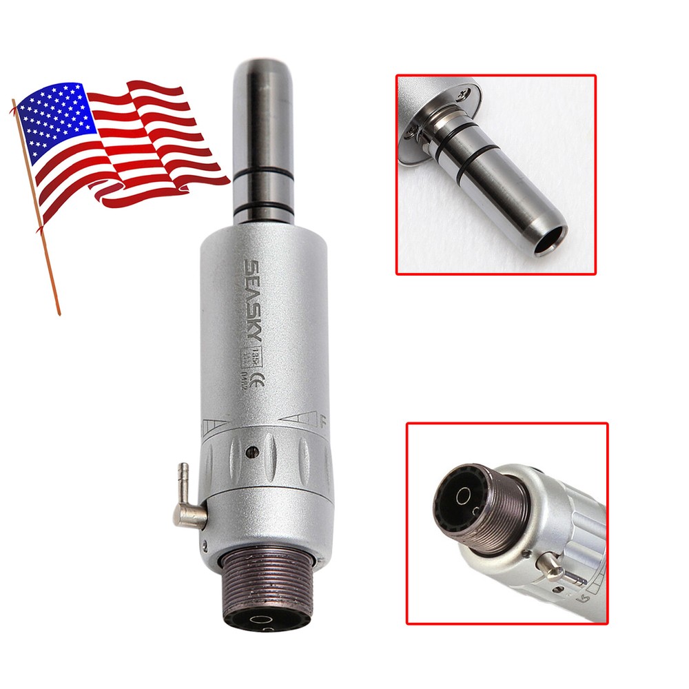 NSK Style Dental Slow Low Speed Air Motor Handpiece E-type 4holes Midwest USA