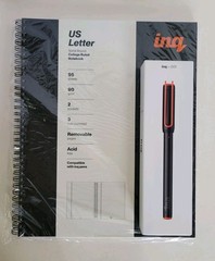 inq Smart Writing Set —001 Smartpen Ball Point Pen and Notebook New Open Box