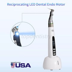 Reciprocating LED Dental Endo Motor 16:1 Root Canal Micromotor Cordless USA