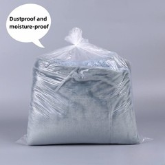 Singhal 33″x39″ Clear Poly Bags – 1 Mil Heavy-Duty Open-End Plastic Pouches