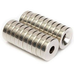 10/50/100pcs Strong Countersunk Ring Magnet 12x3mm Rare Earth Neodymium 4mm hole