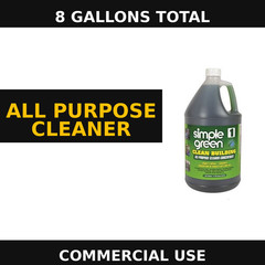 Simple Green All Purpose Cleaner 1 Gal 8 Pack Commercial Bulk 1210000211001