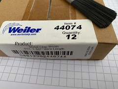Weiler 0.012 Metal Chip Brush 1-1/2″ Wire Length EDP 44074 ***NEW BOX OF 12***