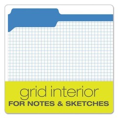 Pendaflex R15213BLU 1/3-Cut Letter 2-Ply Top Tab File Folders – BL (100/BX) New