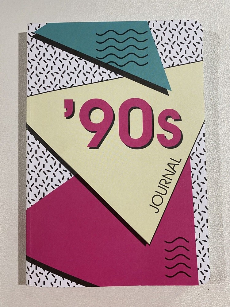 90’s JOURNAL JOT JOURNAL COLLECTION New SOFT COVER BOOK WHAT HAPPENED IN 90’s