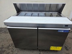 KRATOS / Hubert 69K-770HC 48″ Sandwich Salad Prep Table AAA Excellent Condition