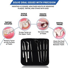 Dental Hygiene kit Dental tool Set Cleaning Kit Dental Oral Cleaning Probe Set