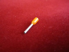 Engeser E210 Insulated Single Ferrule 20AWG, 0.5mm2, ORANGE, 100 per pack