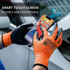 Safety Work Gloves – Protective Glove for Men & Women – Ultrathin Hand Protec…