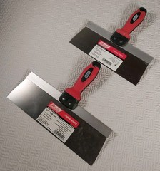 Wal-board Blue Steel Drywall Taping Knife Blade 10″ & 12″ 2 Pack NEW