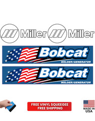 Fits Miller Bobcat Decal kit Generator Welder Stickers – CHOOSE YOUR PART