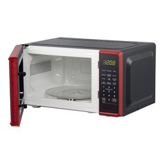0.7 cu. ft. Countertop Microwave Oven, 700 Watts, New (Color : Red) Red