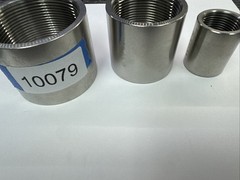 3/4″ 1-1/2″ 2″ Lot of SS Stainless Conduit Couplings