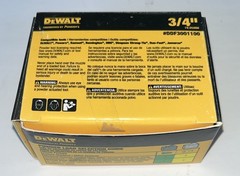 ✅ DeWALT 3/4” Powder Drive Pins 19.05mm ddf3001100 15 Boxes of 100 ea = 1,500!