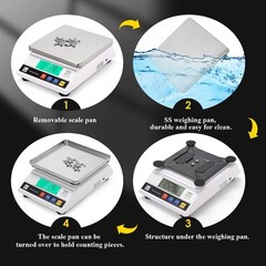 High Precision Scale 10kg 0.1g Digital Accurate Electronic Balance Lab Scale