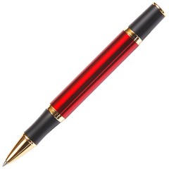 Gripper Roller Ball Pen – Red with Single Gift Box Rosewood
