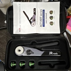 JRready ACT-HDT Series Manual 4-Indent Crimping Tool Kit, Black Sheath